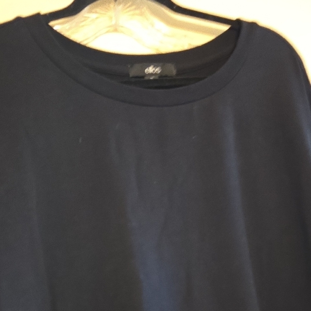 Ellos Black Long Sleeve Dress Plus Size P2P 33 L 38 - Picture 9 of 10